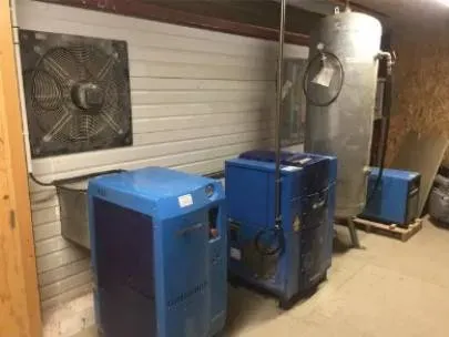 Réseau d'air près de Vinay